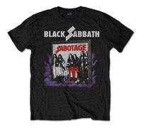 BLACK SABBATH - Sabotage Vintage (Black) - T-SHIRT