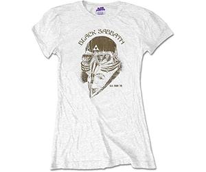 Black Sabbath - T-Shirt # M Ladies White # Us Tour 1978