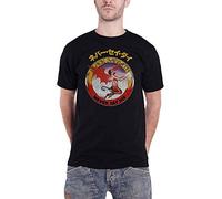 Black Sabbath T Shirt Never Say Die Japanese Logo Nuovo Ufficiale Unisex Nero Size L