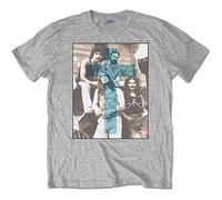 Black Sabbath - T-Shirt # S Grey Unisex # Blue Cross