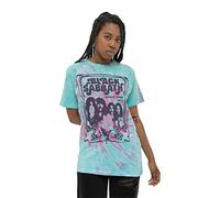 Black Sabbath T Shirt World Tour 78 Nuovo Ufficiale Unisex Tie Dye Size M