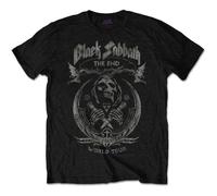 Black Sabbath - T-Shirt # Xl Black Unisex # The End Mushroom Cloud