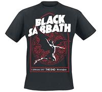 Black Sabbath The End Church Window Uomo T-Shirt Nero XL 100% Cotone Regular
