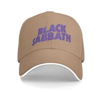 Black Sabbath Viola Logo Sun Berretto da Baseball Primavera Casual Cappello da Camionista per Uomini Unisex KPOP Rock Snapback cap