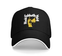 Black Sabbath Vol 4 Berretto da Baseball Heavy Metal Rock Band Sport all'Aria Aperta Cappello Trucker Regolabile Coppia Donne Cappellini da Baseball alla Moda