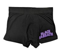 Black Sabbath 'Wavy Logo' (Nero) boxer unisex - NUOVO E UFFICIALE