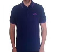 Black Sabbath Wavy Logo Polo Shirt ufficiale Uomo maglietta unisex