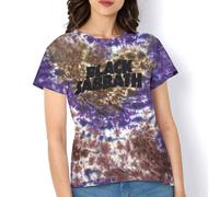 Black Sabbath Wavy Logo Purple autorizzato Uomo maglietta
