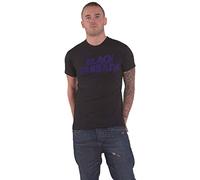 Black Sabbath Wavy Logo Vintage Short Sleeve Uomo