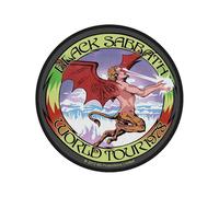 Black Sabbath World Tour 1978 (Retail Pack) Ufficiale Toppa da cucire