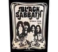 Black Sabbath World Tour 1978 Ufficiale 30x36x27cm Toppa da schiena da cucire