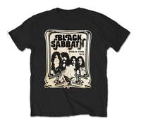 Black Sabbath' World Tour 78' T-Shirt - Nuovo