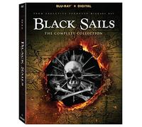 Black Sails S1 - S4 Collection (Blu-ray) Toby Stephens Hannah New Luke Arnold