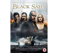Black Sails – Toby Stephens – DVD – Collezione completa (Stagioni 1-4)