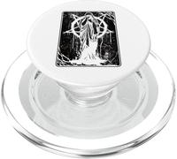 Black Satanic Occult Dark Art Evil 666 Pentagram Anticristo PopSockets PopGrip per MagSafe