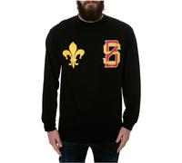 Black Scale Uomo The Saint Varsity Ls T-Shirt