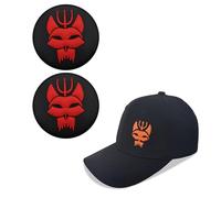 Black Seal Team Six - Cappellino da baseball flessibile con sigilli tattici + toppa, 2, L