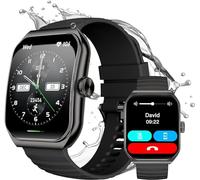 Black Shark GT3 Smartwatch Uomo, 1.96” Orologio Smartwatch Chiamata Bluetooth, SpO2 frequenza cardiaca Monitor, 100+ modalità sportive, Impermeabile IP68 Inseguitore di attività per Android iOS (Nero)