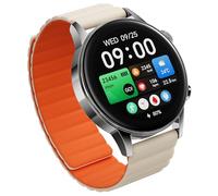 Black Shark S3 Smartwatch con Cinturino Magnetico, Chiamate Bluetooth ENC Watches, AMOLED 1,43", 150+ Modalità Sportive, GPS, 15 Giorni Batteria, Fitness Tracker con Monitoraggio Salute, Argento