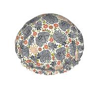 Black Sheep Sanctuary Cuffia da impermeabile, Cuffia elastica per capelli da bagno Protezione ambientale Cuffia da bagno per capelli, Doppio strato impermeabile Cappello da da bagno