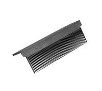 Black Shop pettine caldo raddrizzatore per capelli ad alta temperatura resistente al ferro in fibra raddrizzatore per capelli asciutti in carbonio bagnato C8L8 bigodino