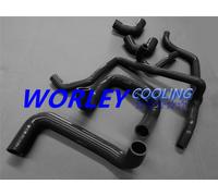 BLACK Silicone Radiator Hose For BMW E30 M20 320i/325i with A/C 1989-1992 90 91