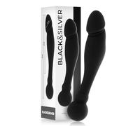 Black&silver - dildo stimolante del punto g karl 18 cm