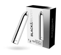 Black&silver - kailan 2 proiettile magnetico vibrante argento