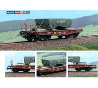 BLACK STAR BS00085 CARRO PIANALE FS TRASPORTO CASSA TELONATA
