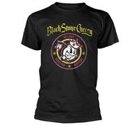 Black Stone Cherry Unisex 100% Cotton Short-Sleeve T-Shirts Black M