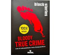 Black Stories Bloody True Crime Moses Gioco Da Tavolo Gioco Di Indovinelli