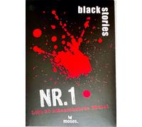 Black stories No. 1 Moses Partyspiel Carte Gioco-Enigma Erwachsenenspiel