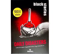 Black stories Quotidiano Dis Aster Moses Partyspiel Carte, Quiz, Gioco-Enigma