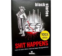 Black Stories Shit Happens Gioco Da Tavolo Gioco Di Carte Gioco Di Indovinelli