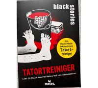 Black Stories Tatortreiniger Moses Gioco Da Tavolo Gioco Di Indovinelli