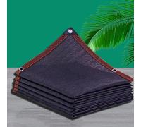 Black Sunblock Shade Net for Patio Garden 60 75% UV Block Greenhouse Sun Shade Sail Outdoor Sunblock Shade Cloth Net for Greenhouse Shading Mesh for Sun Protection (W6xL10m)