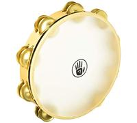 Black Swamp Percussion Overture Series - Tamburello a doppia fila con testa Remo in ottone TDOV