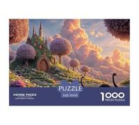 Black Swans in The Water 1000 Piece Taglio Preciso Puzzle Cherry Blossom Cloud Manor Divertente Jigsaw Educativo Per Amici 70x50cm/1000pcs