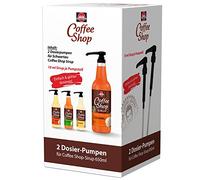 Black TAU 33650 CoffeeShop - Set di 2 pompe per sciroppi