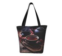 Black Tea Borsa a tracolla da donna, borsa a tracolla, borsa a tracolla da viaggio per lo shopping e il fine settimana