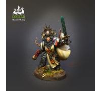 Black Templars Marshal Black Templar warhammer 40K COMMISSIONE pittura ...