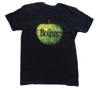 Black The Beatles Apple Logo autorizzato Uomo maglietta