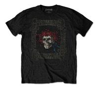 Black The Grateful Dead Bertha Box Rock autorizzato Uomo maglietta