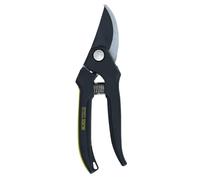 Black Tools® - Cesoie da giardino, per tagli veloci e forti, taglio delicato sulle piante, antiscivolo, chiusura con una sola mano, fiori, rami, rami