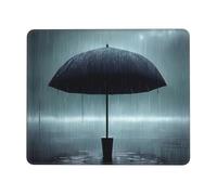 Black Umbrella in The Rain7.9 x 24.1 cm Mouse pad, Gaming Mouse pad, Multi-Code