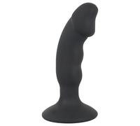 Black Velvet - vibratore anale ricaricabile con pene (nero)