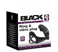 Dildo Con Anello Fallico Indossabile Plu vibrante fallo in silic Vibratore Anale