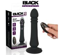 Black Velvets Vibratore Anale con Spinta Thrusting Thruster Remote Anal Plug Toy