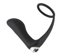 Black Velvets Ring & Plug Plug anale 10,7 cm