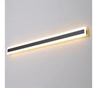 Black Wall Sconce Wall Mounted Light Led Ceiling Lamp Bedroom Wall Lamp Aluminum for Dresser Living Room Dinning Room Bedside Decor Lamp/White Light/30Cm